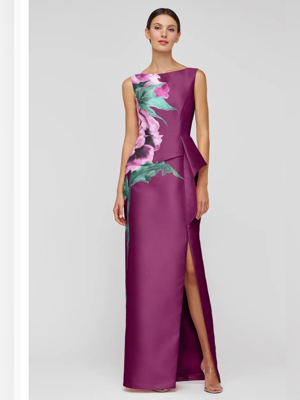 Kay Unger Luciana Column Gown